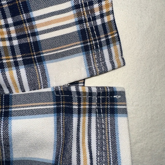 Originality Plaid Mini Dress Size Medium Adjustable Straps Zip Back NWT - Picture 10 of 10